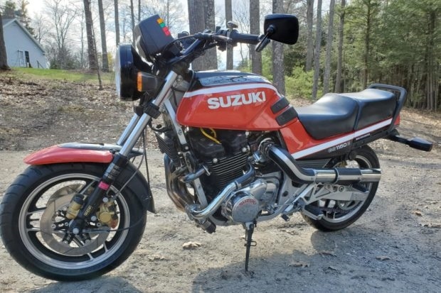 Suzuki GS1150 Turbo - масл-байк из 80-х с воздушным охлаждением