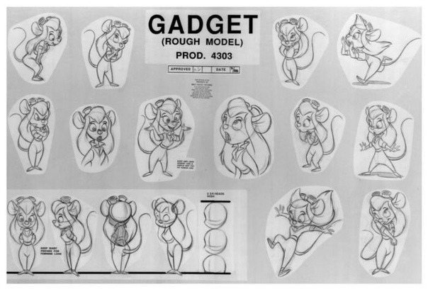 Происхождение имени Гаечка персонажа мультсериала «Чип и Дейл спешат на помощь» Оригинальное имя Гайки Gadget Hacwrench, в котором Gadget, по сути, так и переводится, как «гаджет», но, поскольку