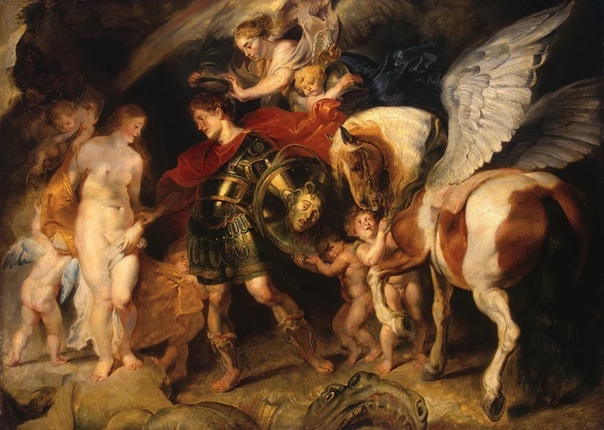 Мифы Древней Греции в живописи: Персей и Андромеда, Пандора и Минотавр.