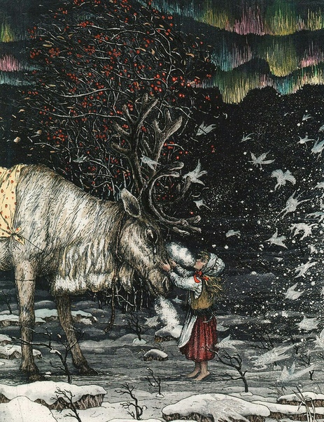 Иллюстрации к «Снежной королеве» Художник-иллюстратор Борис Диодоров