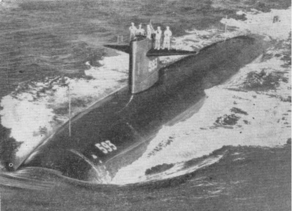 ПЕРВАЯ В ИСТОРИИ ГИБЕЛЬ АТОМНОЙ ПОДЛОДКИ Первая в истории катастрофа атомной субмарины произошла 10 апреля 1963 года - в Атлантике погибла вместе со всем экипажем американская подлодка Трешер.