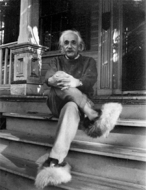 Домашний Эйнштейн. Редкие необычные фото Альберта Эйнштейна.