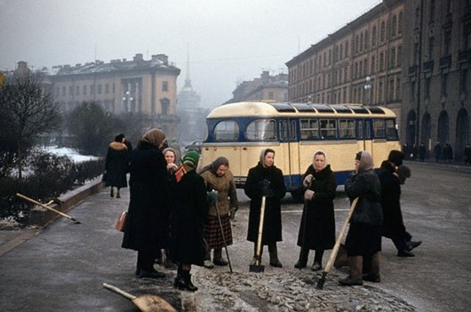 Советские фотографии, 1950-1960 гг. Фотограф: Джерри Кук.