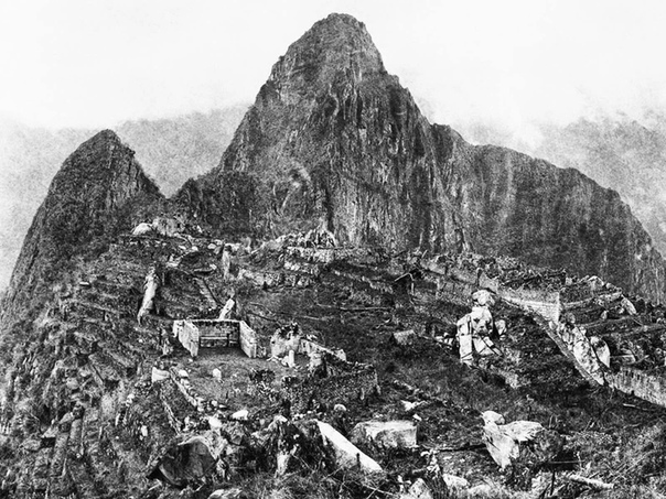 Фотография Мачу-Пикчу таинственного города инков. 1912 год.