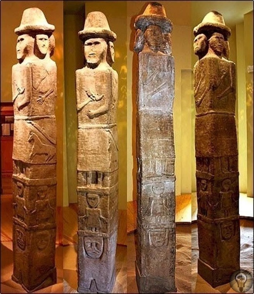 Збручский идол - о странном артефакте, найденном в 19 веке на территории современной Украины За всю историю существования археологии было найдено множество артефактов. И часть из них вызывает