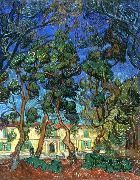 « одного шедевра». «Деревья в саду больницы Сен-Поль», Винсент Ван Гог 
