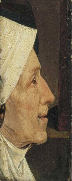 « одного шедевра». «Голова женщины» (Голова старухи), Иероним Босх 1510Г. Дерево, масло. Размер: 13×5 см. Музей Бойманса ван Бёнингена, Роттердам Эта небольшая (13 на 5 см) вытянутая доска с