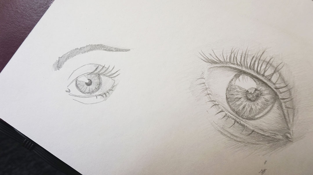 2 глаза