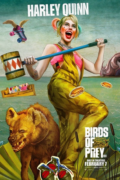 Опубликованы новые постеры «Хищных птиц» с Марго Робби Суперзлодейская комедия «Хищные птицы: Потрясающая история Харли Квинн» обзавелась коллекцией новых характер-постеров. Заглавную роль снова