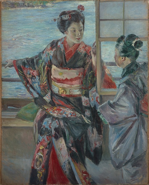 Сэйки Курода (яп. , 9 августа 1866 1924) влиятельный японский художник периода Мэйдзи, один из пионеров и популяризаторов «живописи в западном стиле». Родился в семье самурая из клана Симадзу; в