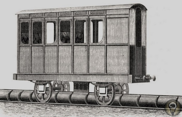 Атмосферные поезда викторианской Англии Современные поезда работают на электроэнергии и дизельном топливе. В прошлом же они работали на паре и угле. В викторианской Англии были даже поезда,