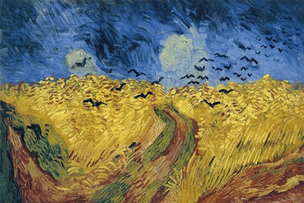 Ван Гог: Золото и лазурь / Пшеничные поля и облачное небо