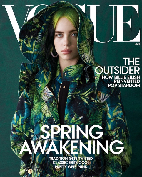 Триумфатор «Грэмми» и автор песни к новому «Бонду» Билли Айлиш в объективе Vogue Итан Джеймс Грин