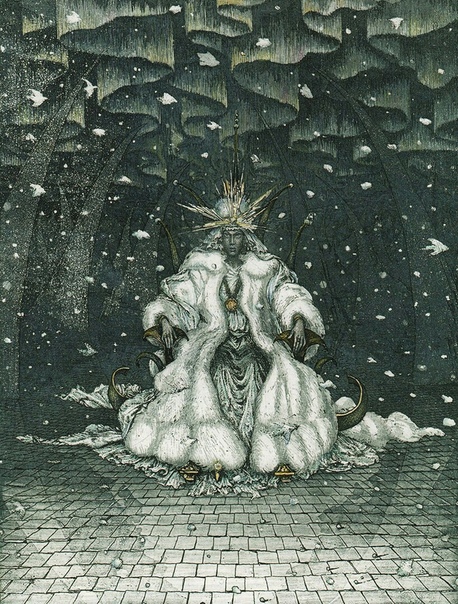 Иллюстрации к «Снежной королеве» Художник-иллюстратор Борис Диодоров