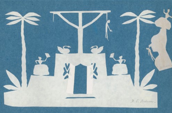 Всемирно известный сказочник Ганс Христиан Андерсен любил на досуге вырезать картины из бумаги