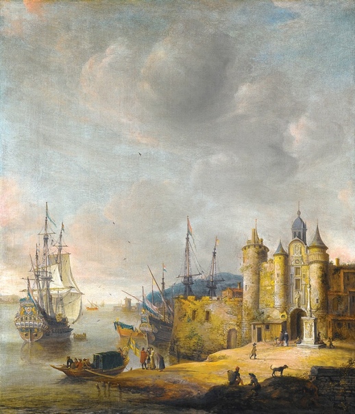 ЯН АВРААМ БЕЕРСТРАТЕН (16221666) (НИДЕРЛАНДЫ) Ян Авраам ван Беерстратен(16221666)-голландский пейзажист и маринист.Автор множества картин с морскими батальными сценами, большинство из которых