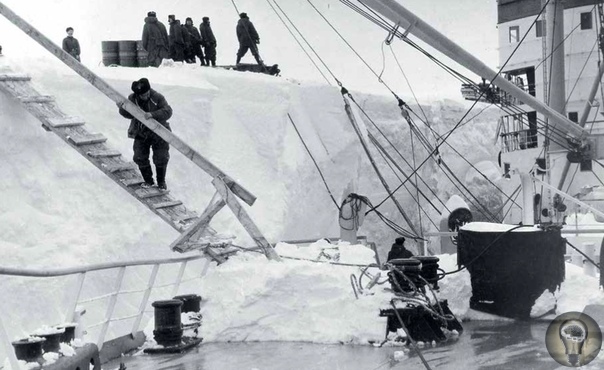 Первые советские антарктические экспедиции В январе 1820 года русские моряки Беллинсгаузен и Лазарев со своими командами на шлюпах «Восток» и «Мирный» сделали то, что можно назвать обретением и