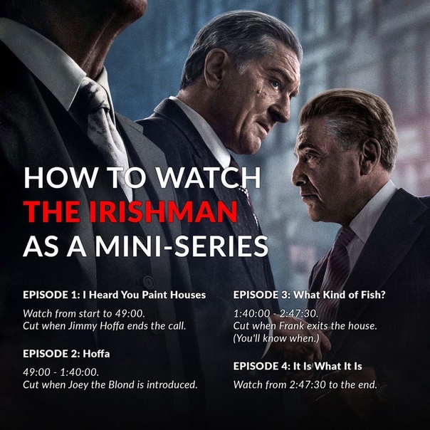Мартин Скорсезе объяснил, почему «Ирландец» бы не работал в виде сериала
