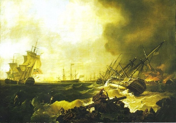 КИБЕРОНСКОЕ СРАЖЕНИЕ Вспыхнувшая в середине XVII-го столетия Семилетняя война опять поставила вопрос о владении морем между Францией и Великобританией. Через 3 года с начала Семилетней войны