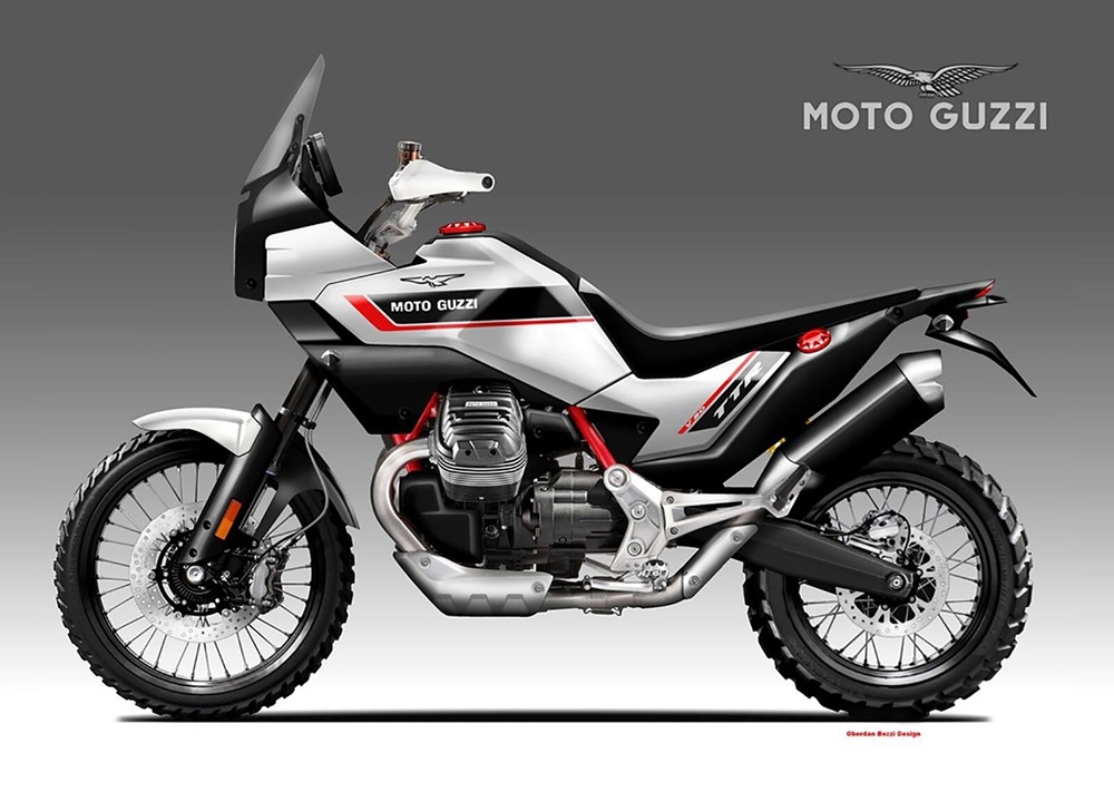 Обердэн Бецци: концепт Moto Guzzi V90 TTR