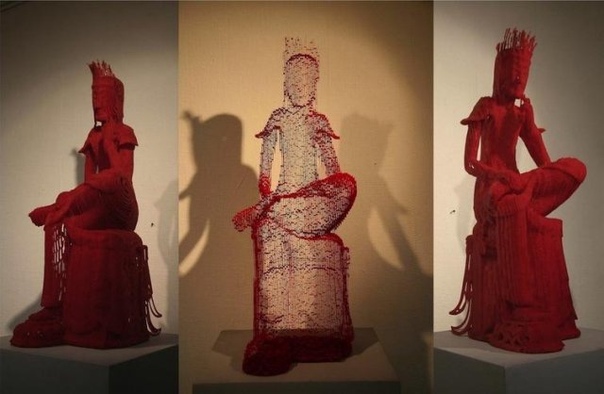 Необычные скульптуры корейского художника, которые растворяются в воздухе Художник Хо Ён Шин (Ho Yoon Shin) из Южной Кореи создаёт из бумаги необычные скульптуры, которые под определённым